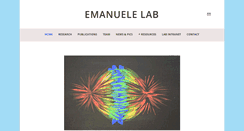 Desktop Screenshot of emanuelelab.com